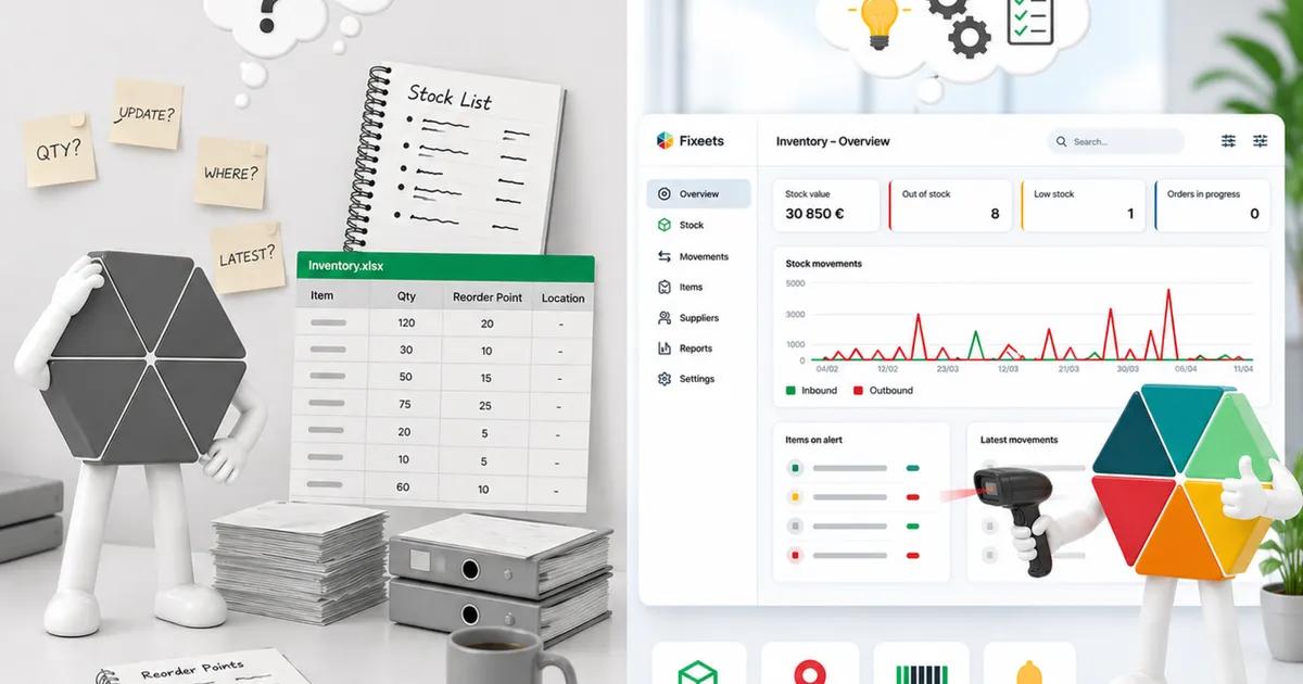 When to Replace Your Inventory Spreadsheet Template